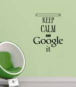 Medium Keep Calm And Google It Wall Decal Quotes