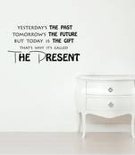 Medium The Present Wall Decal Quotes