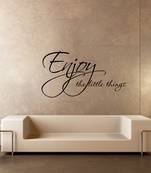 Medium Enjoy The Little Things Wall Decal Quotes