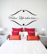 Small Life Takes Time Wall Decal Quotes