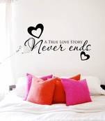 Small True Love Story Wall Decal Quotes