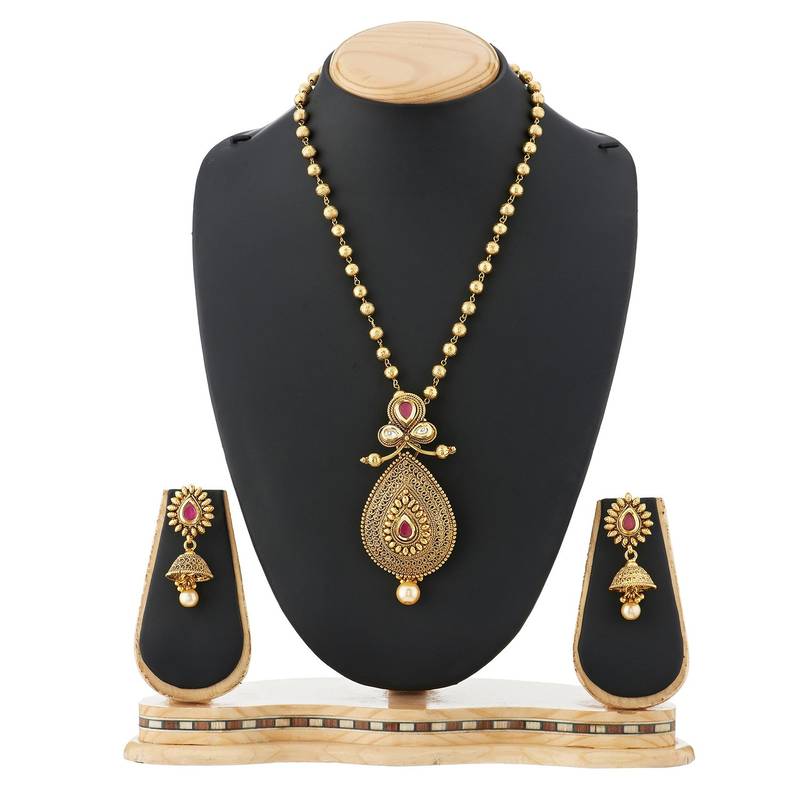 Artificial Pendant \u0026 Golden Ball Chain 