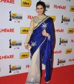 Meenakshi Dixit Bollywood Replica Saree