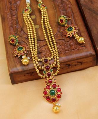 Beautiful Multi Layer Kempu Set 1