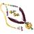 Extraordinary Kundan Chid mala Necklace set - Brown