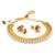 Modish Gold Plated Necklace Set For Women