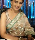 Gorgeous madhuri dixit bollywood replica saree
