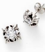 Oxidised Metal and CZ Studs