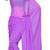 Light Purple Plain Faux Chiffon Purple Saree Sari with Blouse