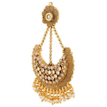 White polki danglers-drops 2