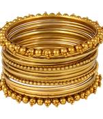 Antique Metal Traditional Bangle Set