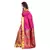 Pink woven Art-Silk saree With Blouse