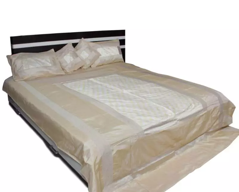 Designer Brocade bed cover