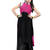 Black embroidered net kurti