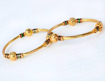 Designer Golden Ball Kadli 1