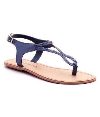 Blue genuine leather casual footwear 2