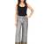 Grey  south cotton palazzo pants