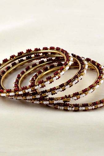 Designer Moti Bangles