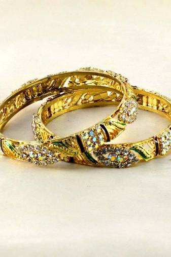 Designer Gold Platted Bangles