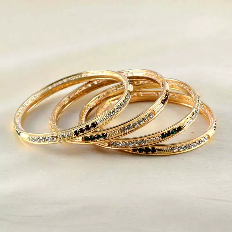Designer Gold Platted Bangles 