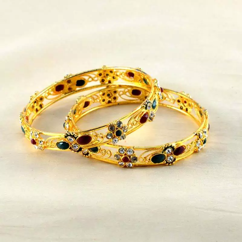 Exclusive Gold Platted  Bangles