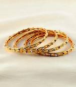 gold platted bangles size-2.8