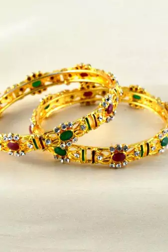 Gold Platted Bangles 