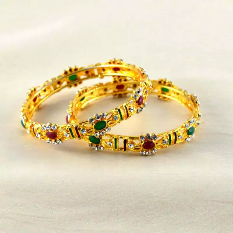 Gold Platted Bangles 