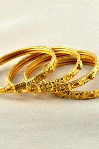 Micro Gold Platted Bangles