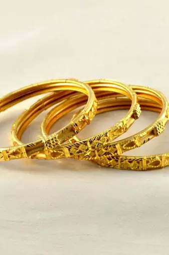 Micro Gold Platted Bangles