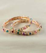 Designer Gold Platted Rajasthani Bangles