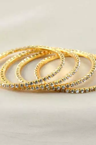 Micro Gold Platted Bangles