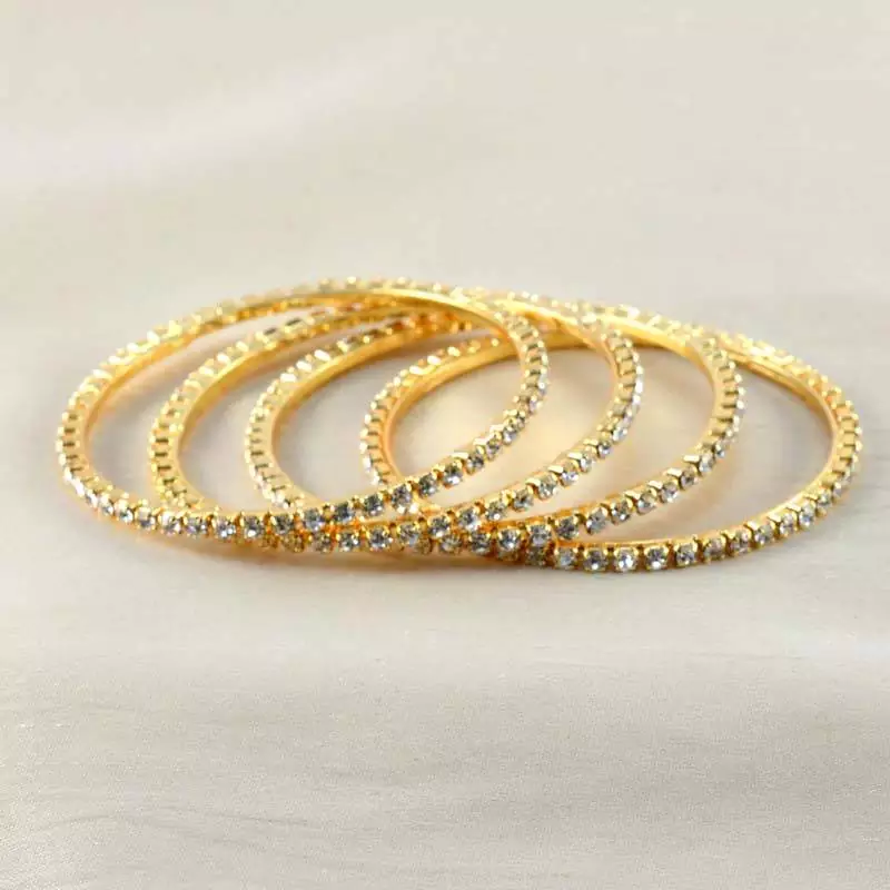 Micro Gold Platted Bangles