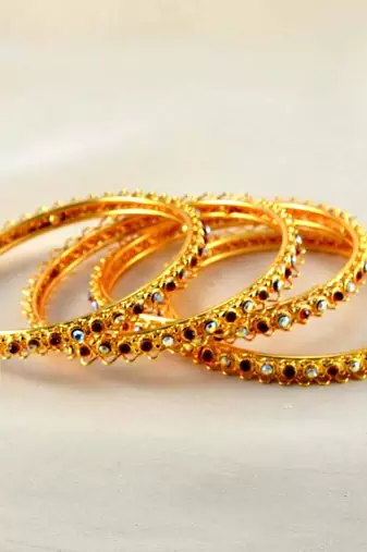 Micro Gold Platted Bangles