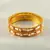 Designer Gold Platted Moti Bangles