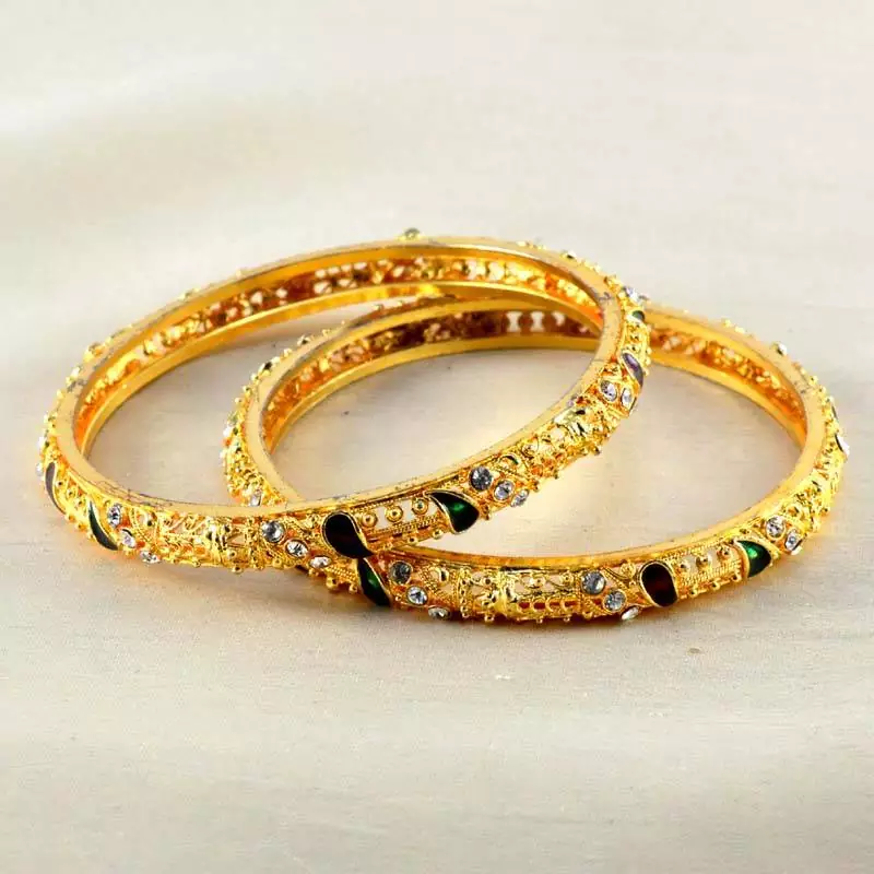 Micro Gold Platted Bangles