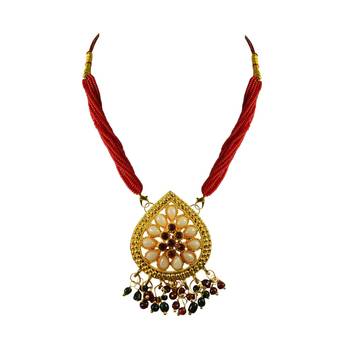 Stone Studded Pendant 1