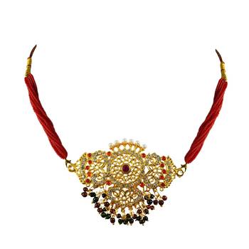Stone Studded Rajasthani Aad 1