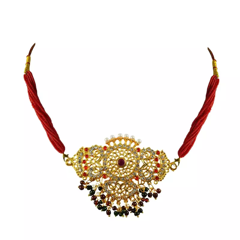 Stone Studded Rajasthani Aad