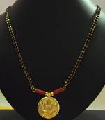 Laxmi pendant mangalsutra