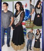 1235 Katrina Ek tha Tiger Promo Indian Idol black Suite