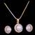 Beautiful pearl pendant set with chain