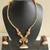 Beautiful Unique Jhumka Pendant Temple Necklace Set DJ02797