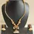 Beautiful Unique Jhumka Pendant Temple Necklace Set DJ02797