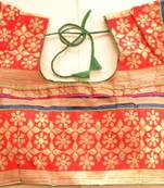 Multicolor Kutch Embroidered Cotton Traditional Blouse