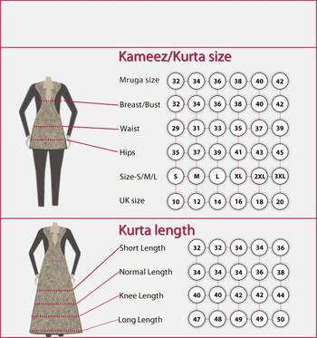 Black and pink cotton plain kurti 2