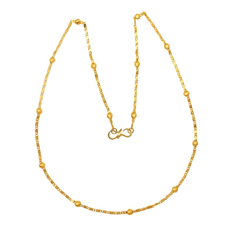 gold plated chain - Trends Fashion Jewellery - 1079255