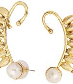 designer 18k gold plated ear cuff pair earring for women