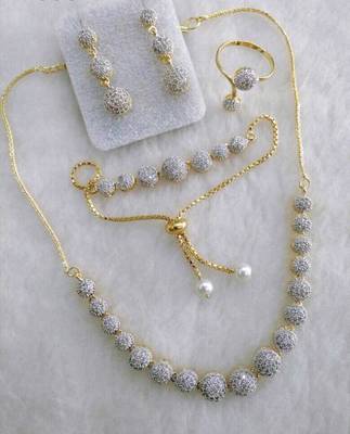  white diamond jewellery-combo 1