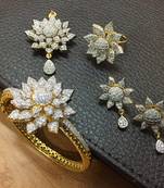Gold diamond jewellery combo